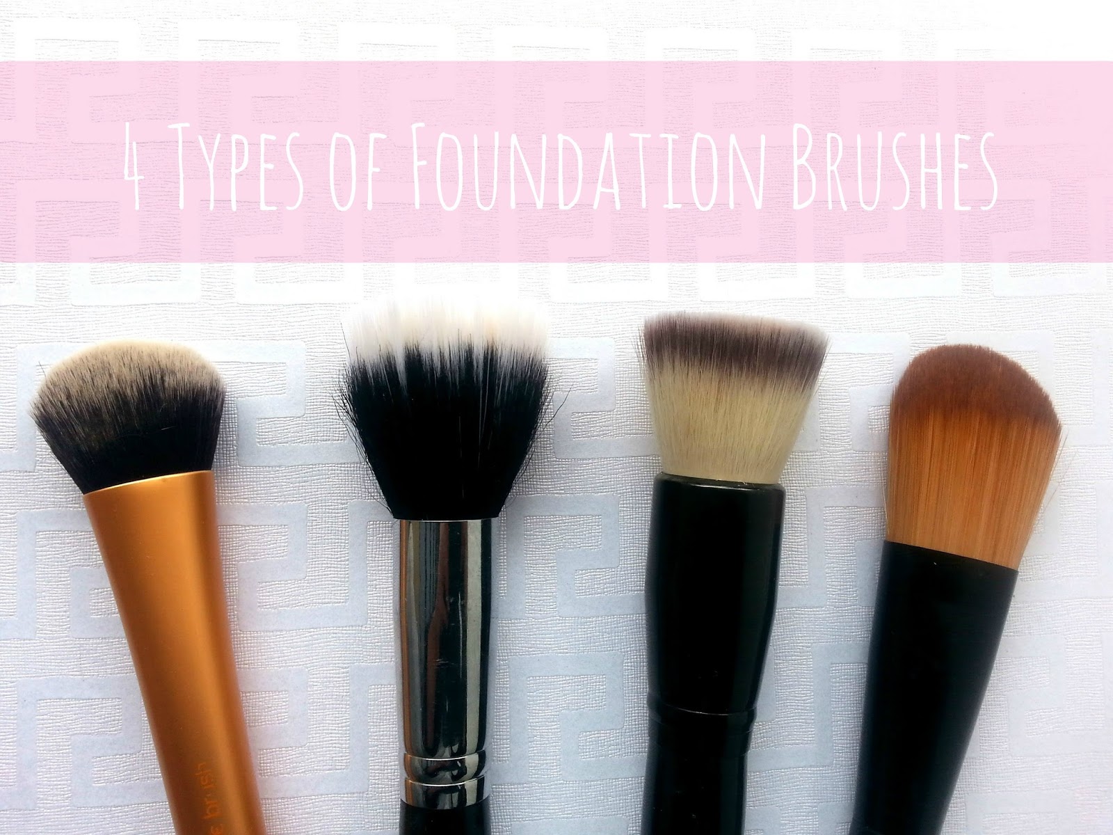 Západ krocan mezera different types of foundation brushes Převléknout