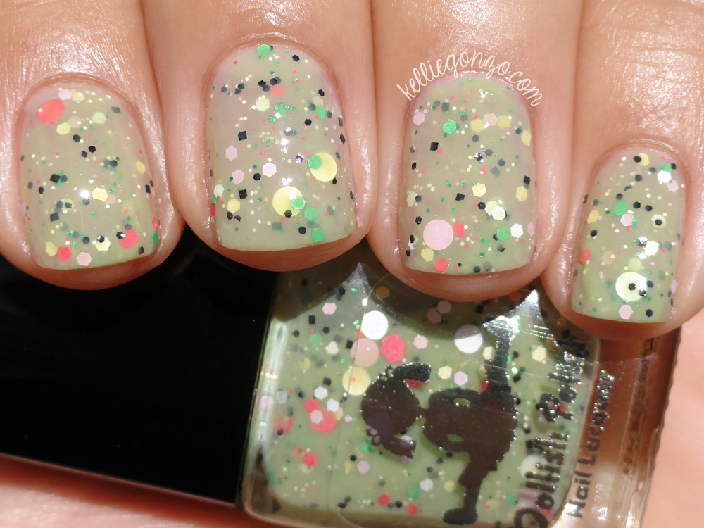 Dollish Polish Look at the Flowers Lizzie
