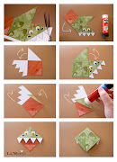 A continuación os explicamos como montar este simpático marcapáginas, . (tutorial marcapaginas dragon )