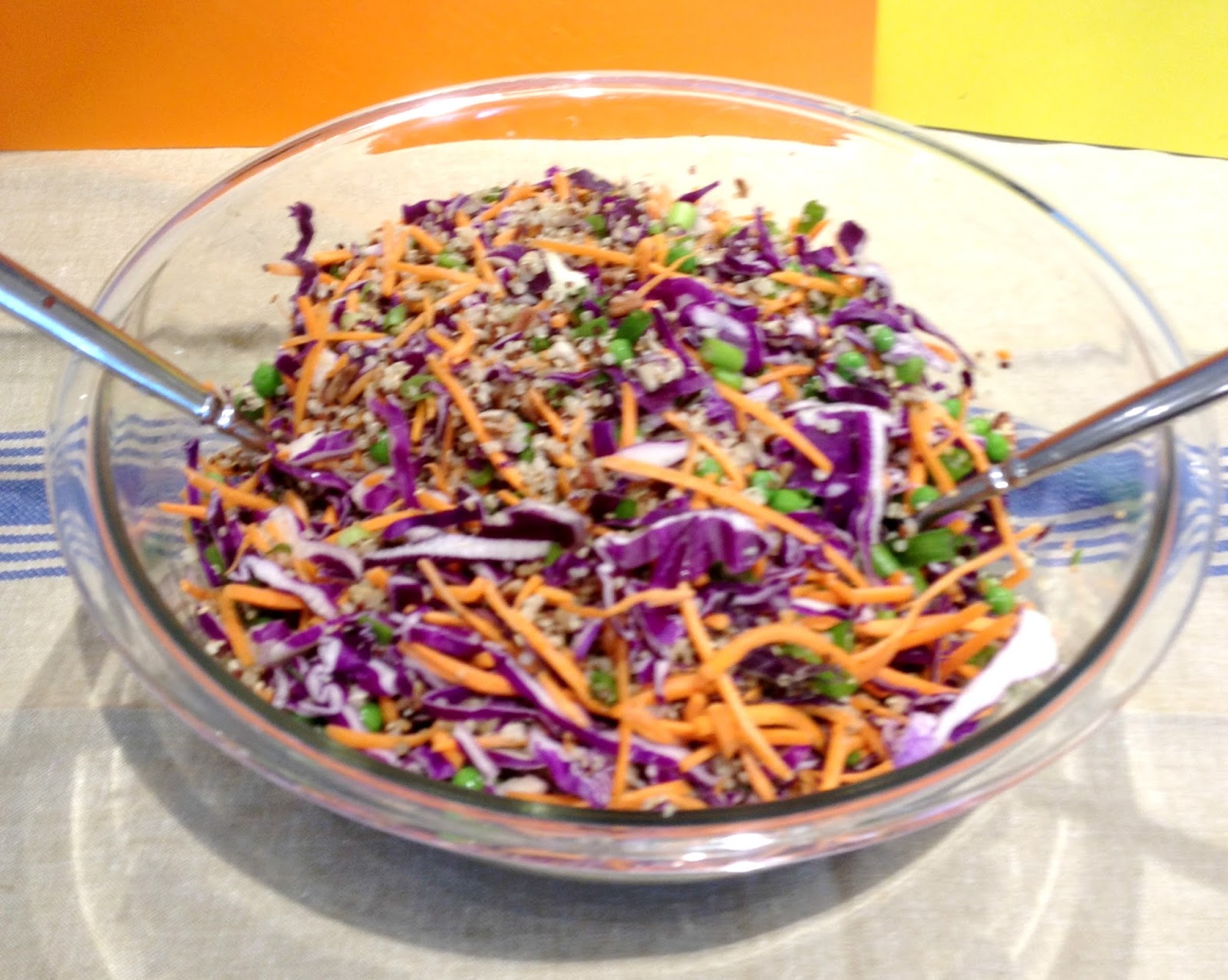 Gluten Free AZ Asian Quinoa Slaw Salad