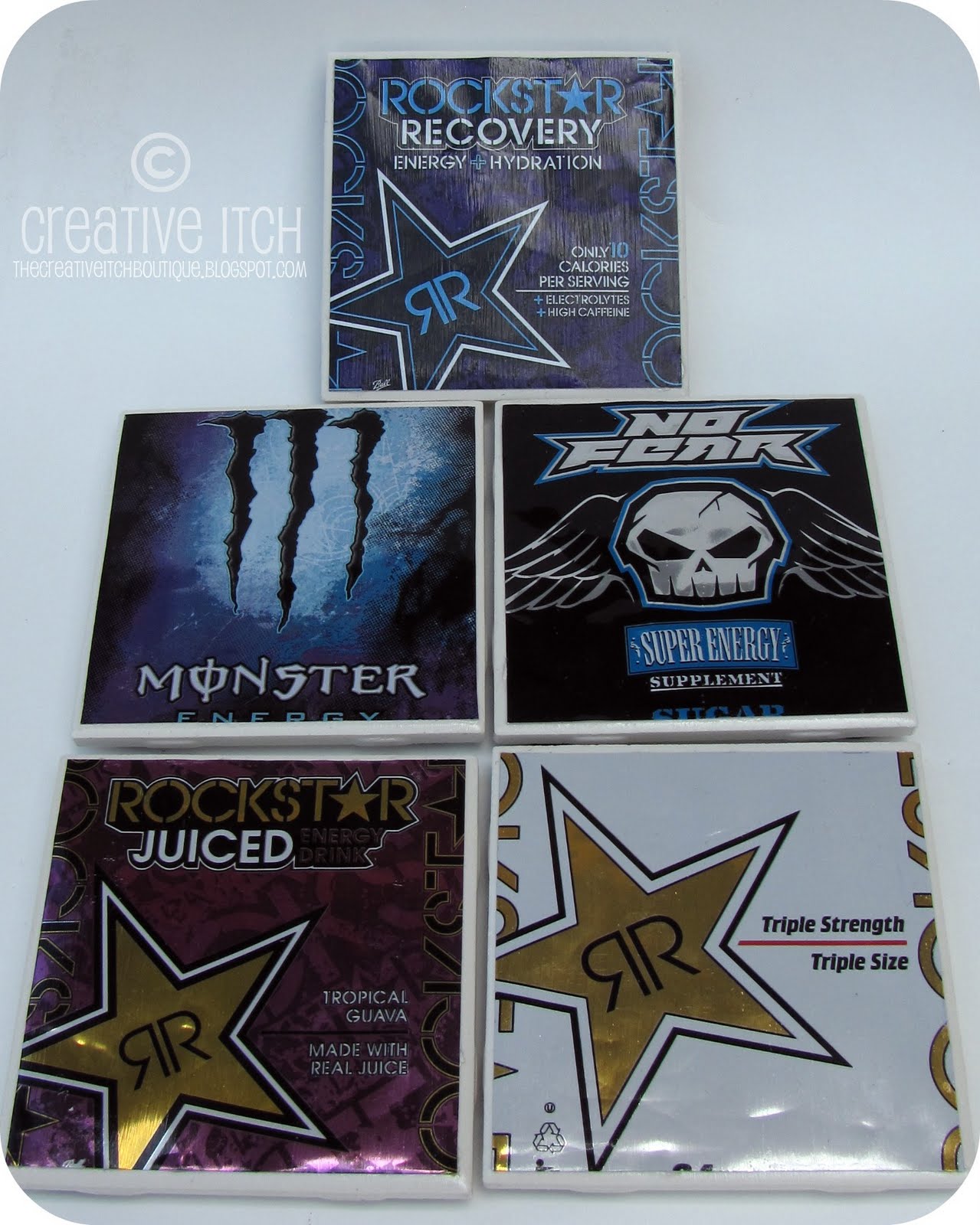 Creative Itch Soda Can Coasters