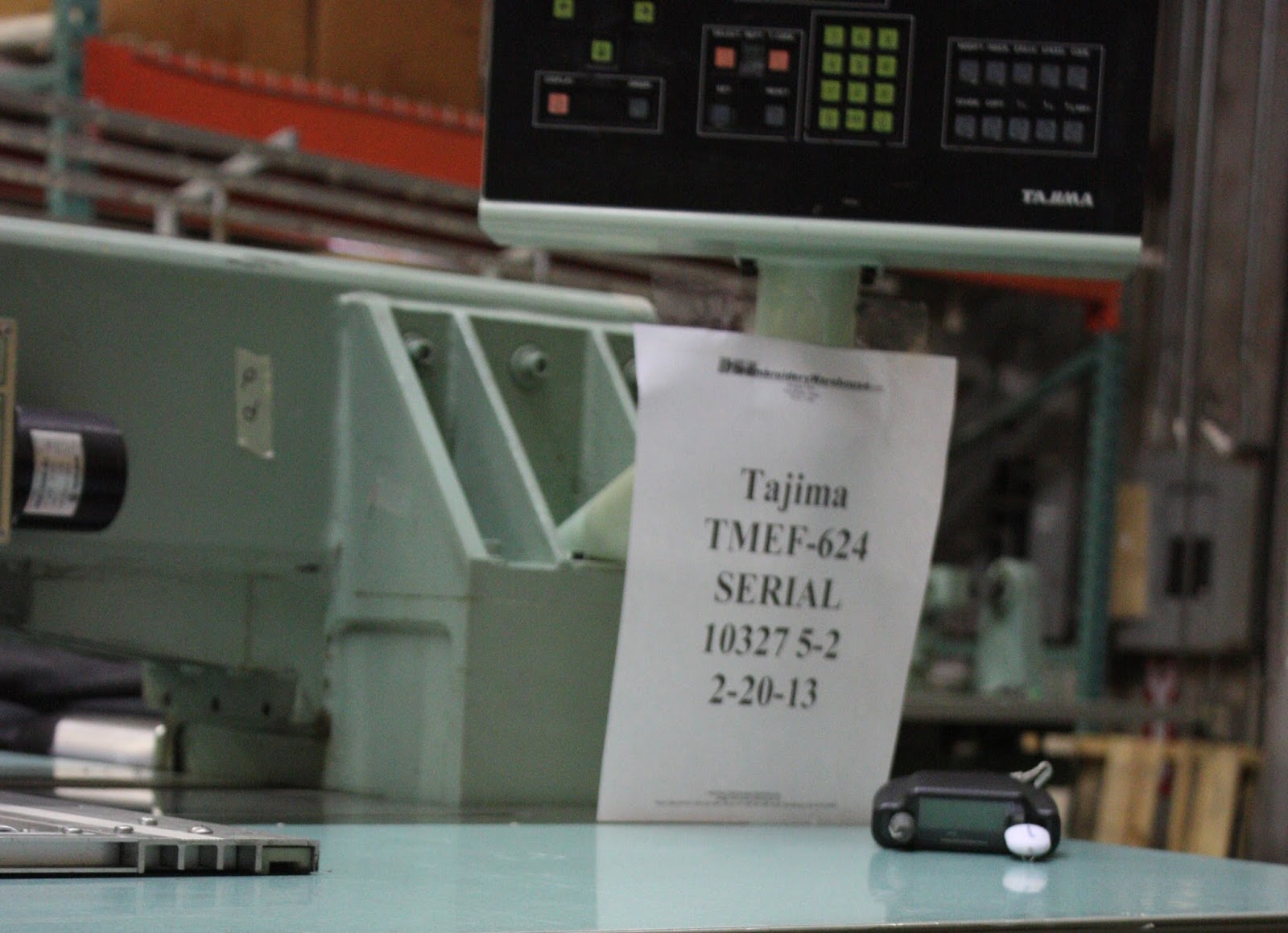 Tajima Serial Connection Between Two Tajima Serial Connection Between Two