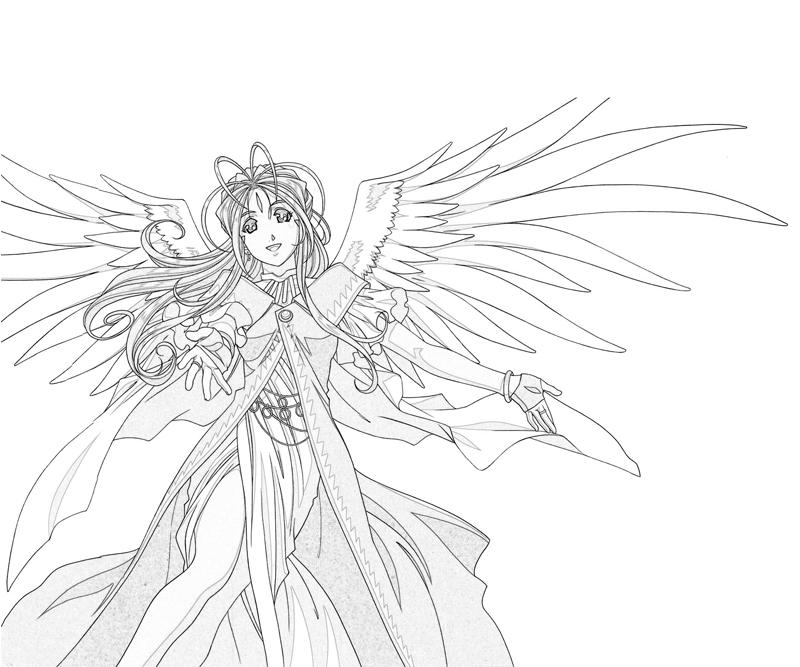 Belldandy Character Coloring Pages belldandy-character-coloring-pages