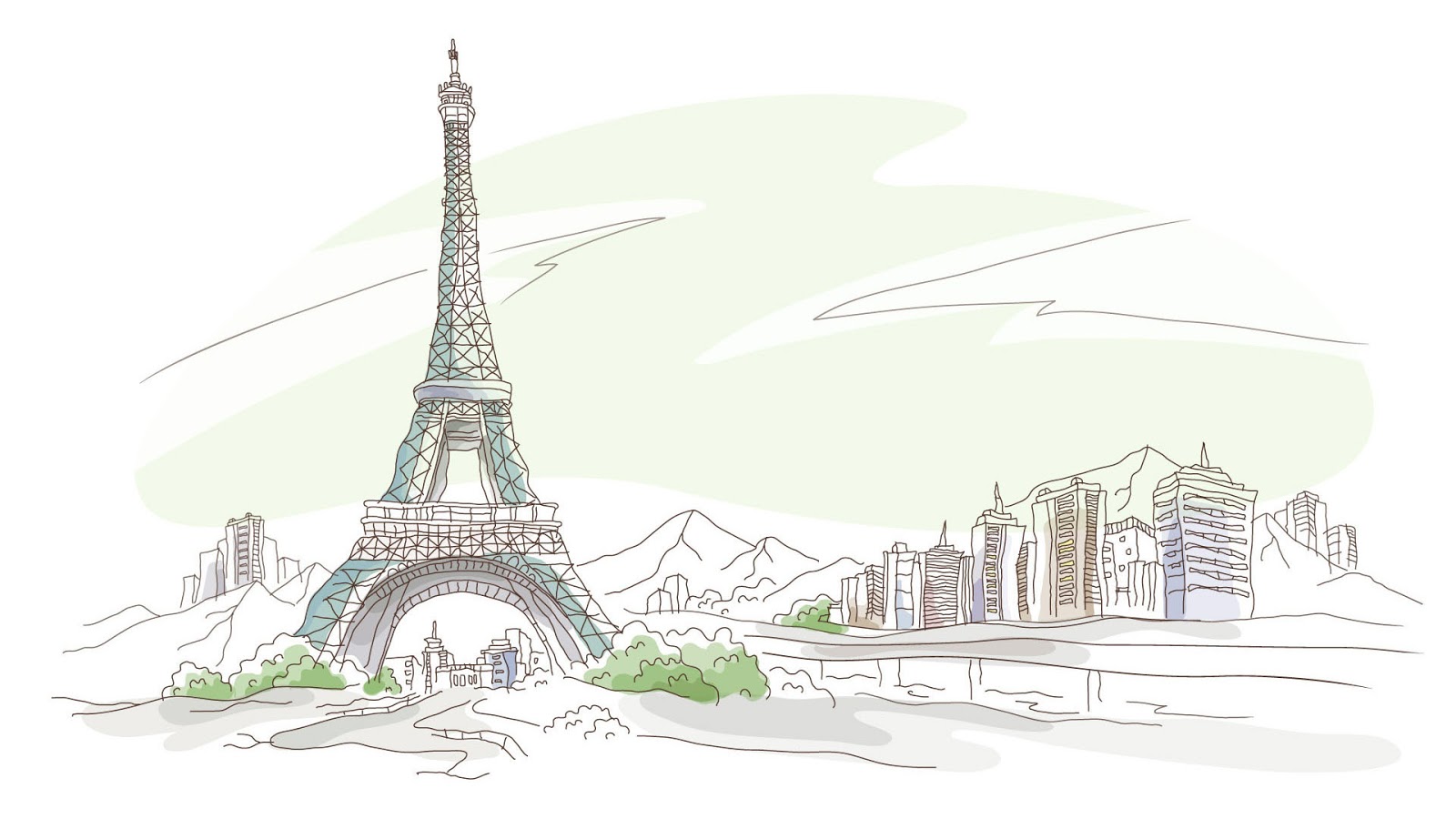 巴黎风景图片素材-编号14471372-图行天下
