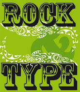a blog about rock and typography