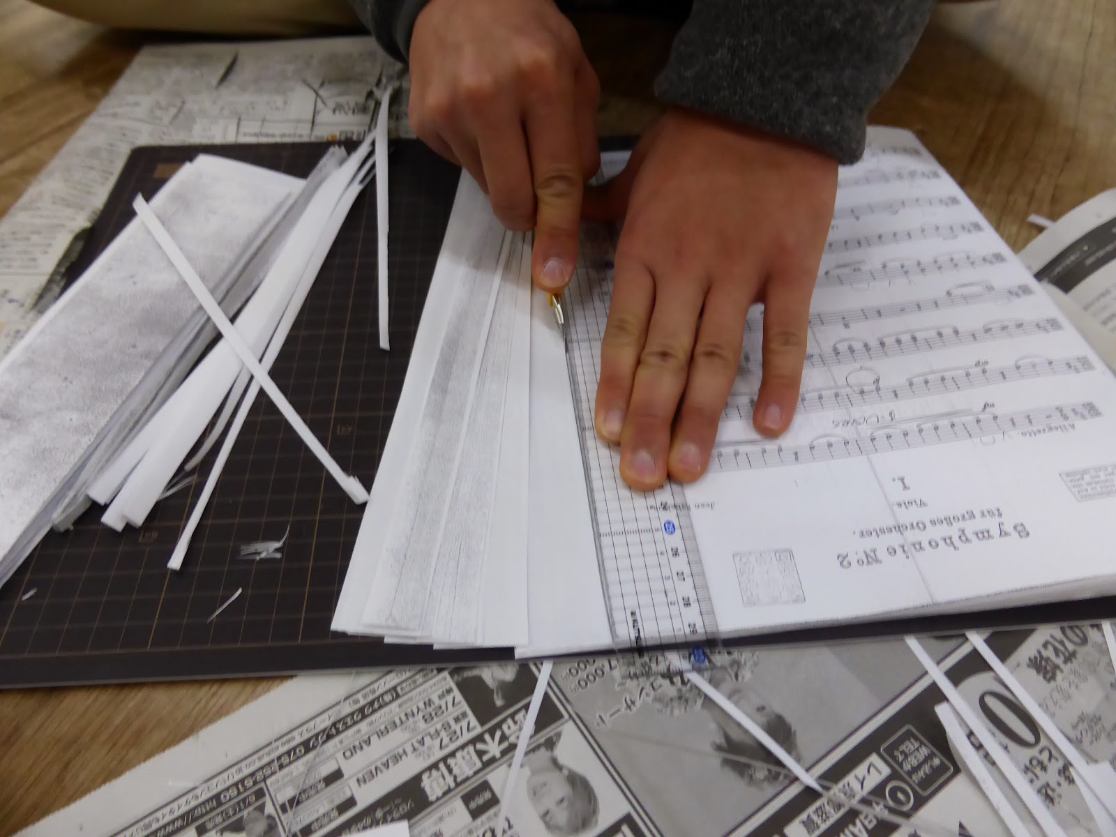 びおらぶろぐ 楽譜の製本方法