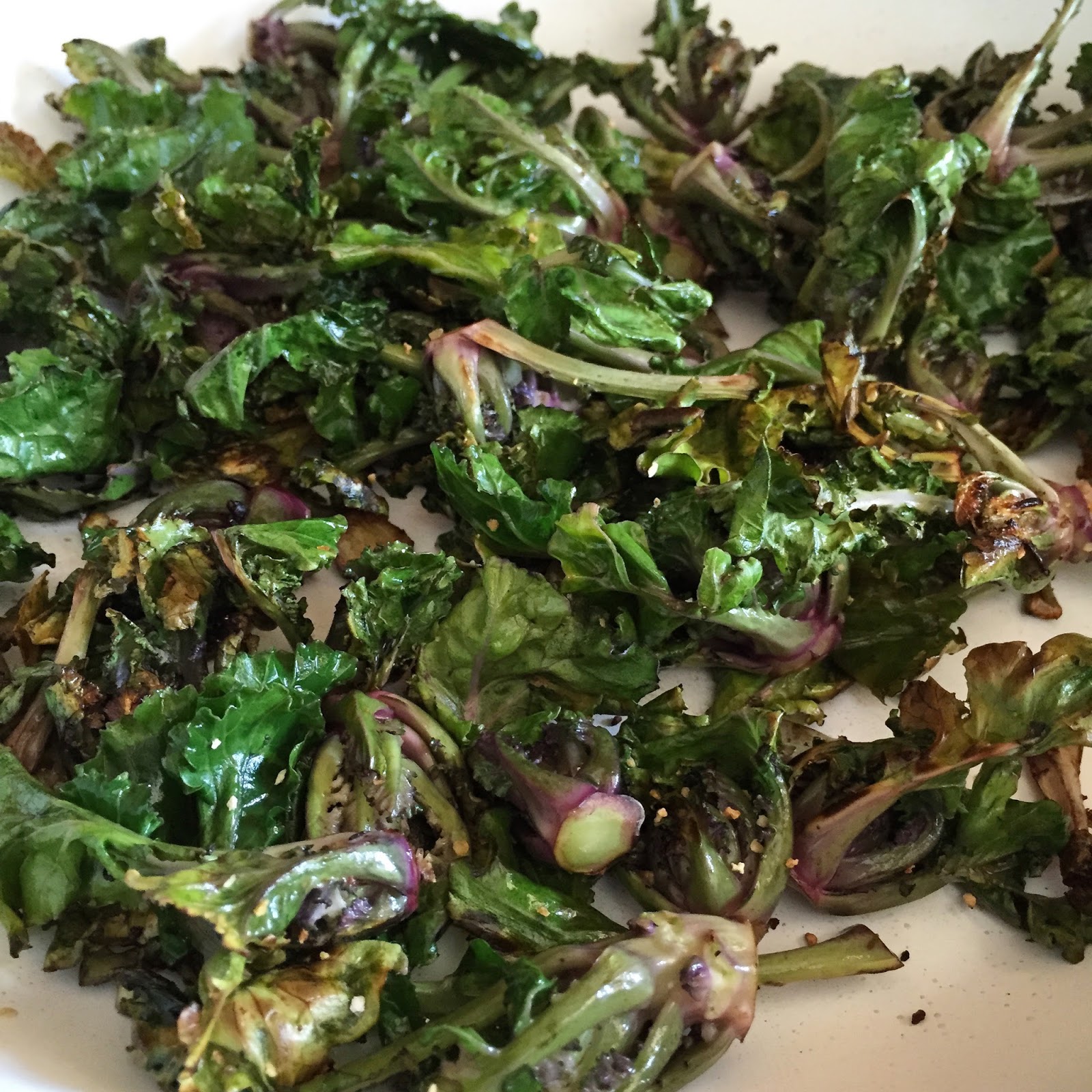 The Simple Life Sautéed Kale Sprouts