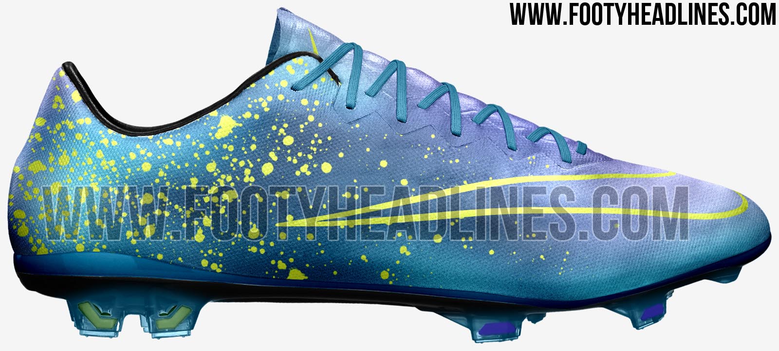mercurial blue boots