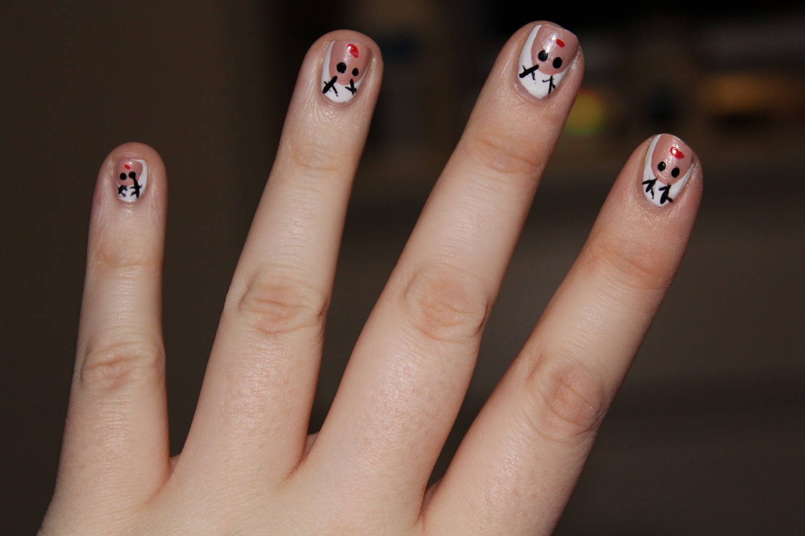 Reindeer Nail Art for Long Nails on Pinterest - wide 2