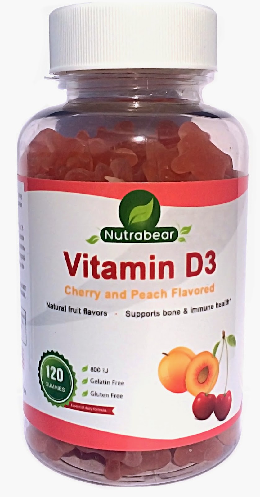 Makeup/Beauty/Product Reviews Nutrabear Vitamin D Gummy Bears For