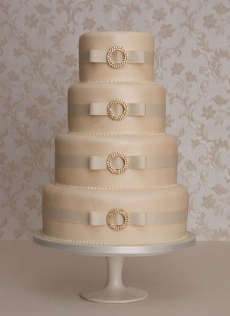 My perfect wedding cake Special bake ribbon cakes