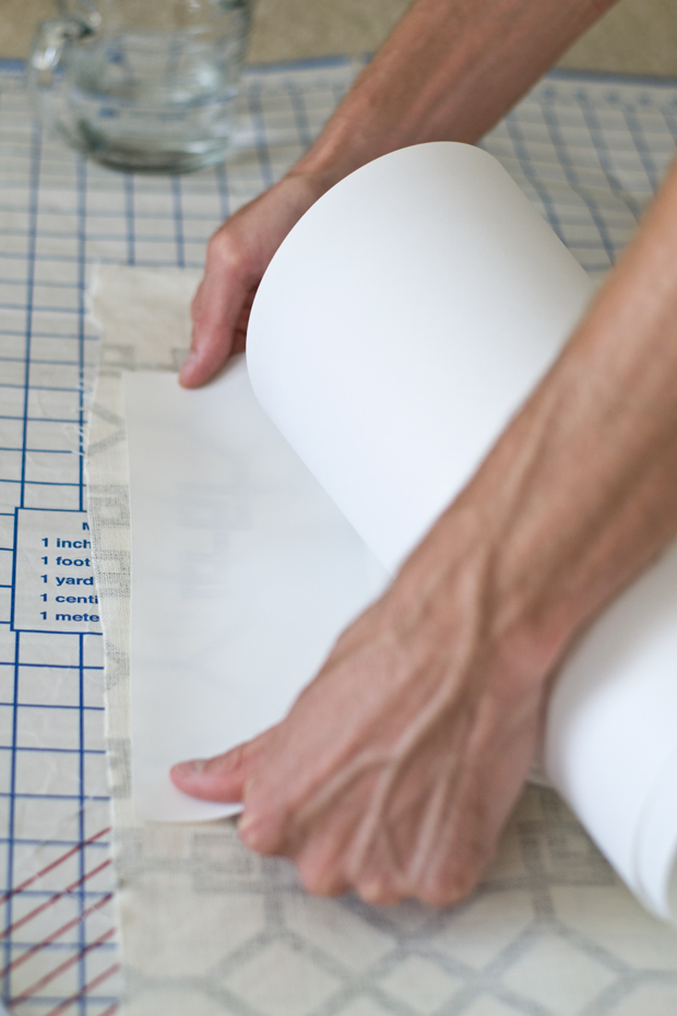 sarah m. dorsey designs Foo Dog Lamp + DIY Lampshade Kit