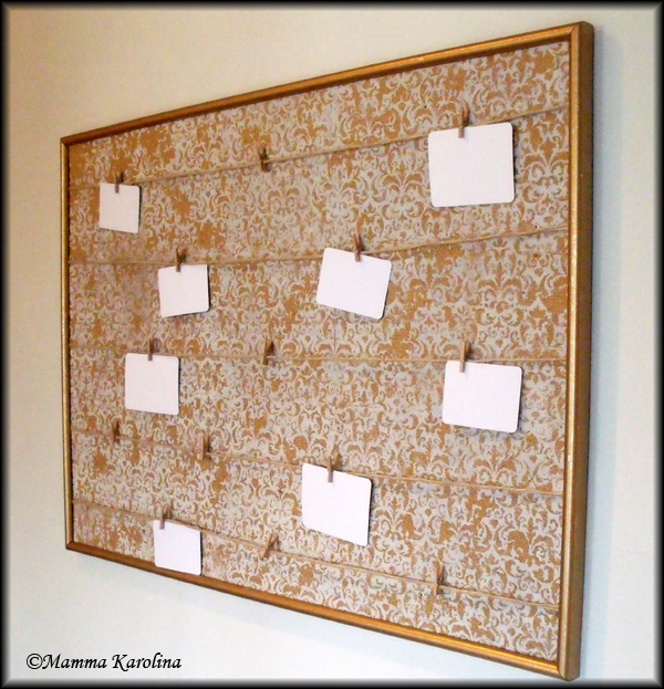 Mamma Karolina DIY Memo board