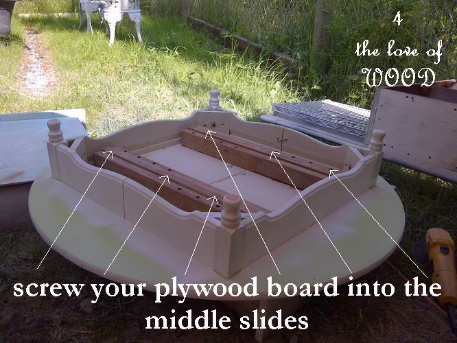 4 the love of wood HOW TO MAKE A PEDESTAL TABLE