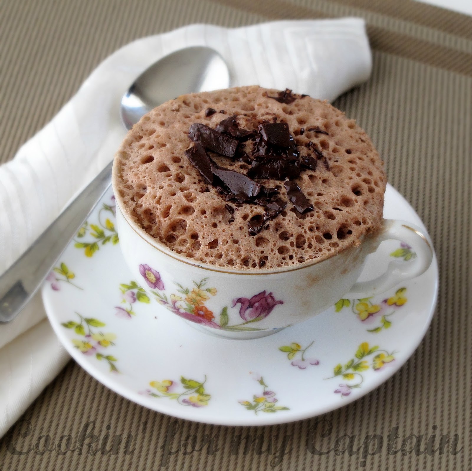 Cookin' for my Captain Angel Food Mug Cake