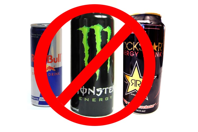 Eat to Live, Not Live to Eat. Dangerous Energy Drinks