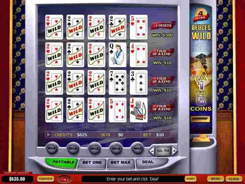 Deuces Wild Video Poker Review Gambling Online Guide