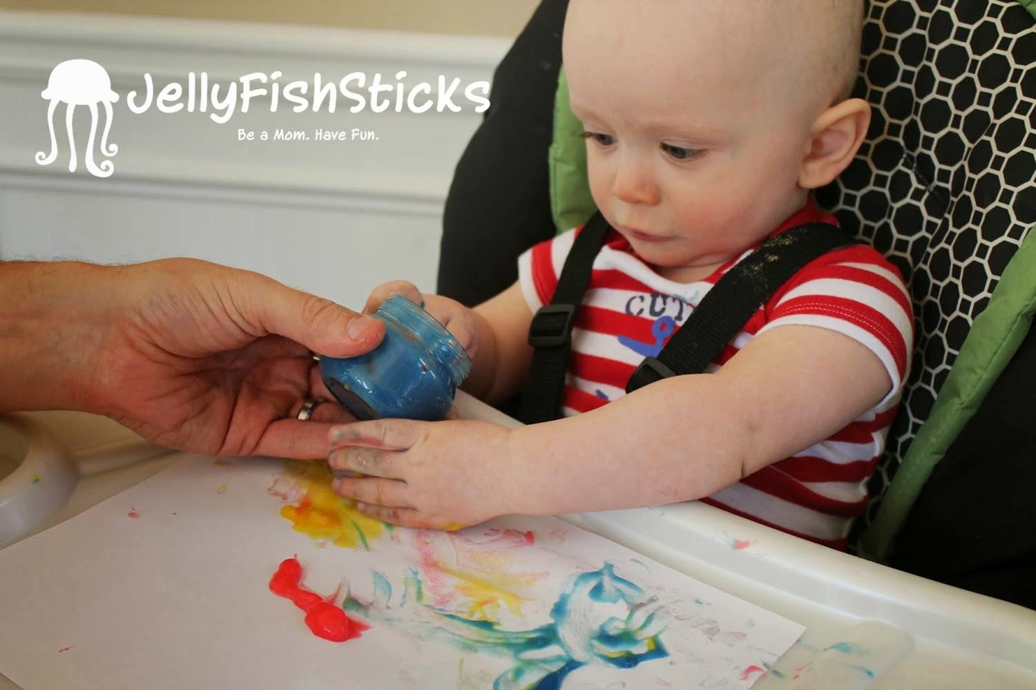 Edible Baby Finger Paints