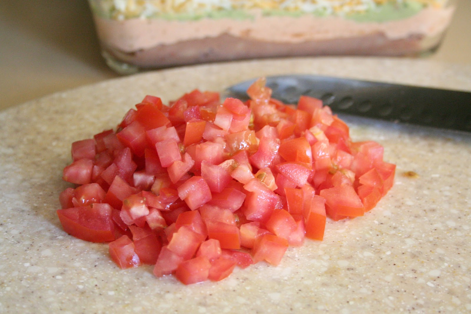 7Layer Bean Dip & Guacamole