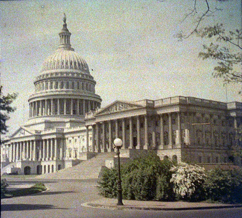 Amazing Historical Photo of United States Capitol in 1920 