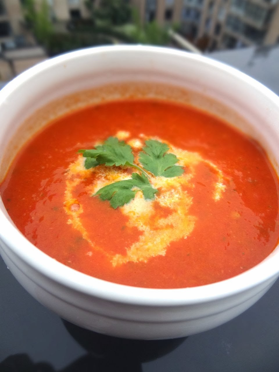 Scrumpdillyicious Oven Roasted Tomato Soup