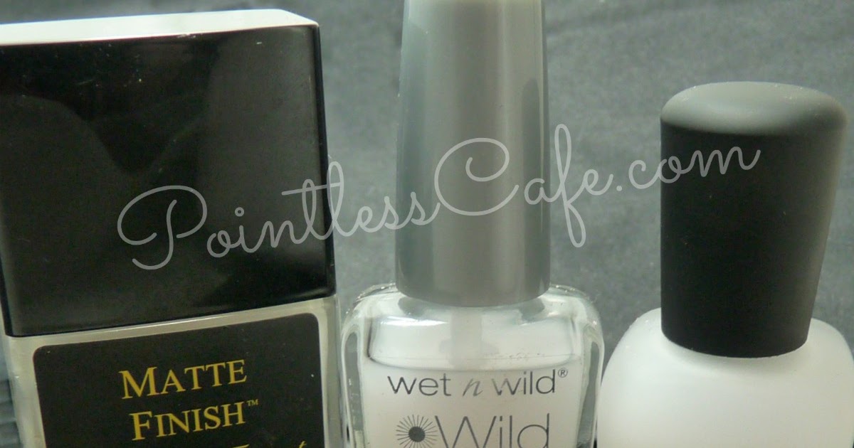 Which Matte Top Coat is Best? Pointless Cafe
