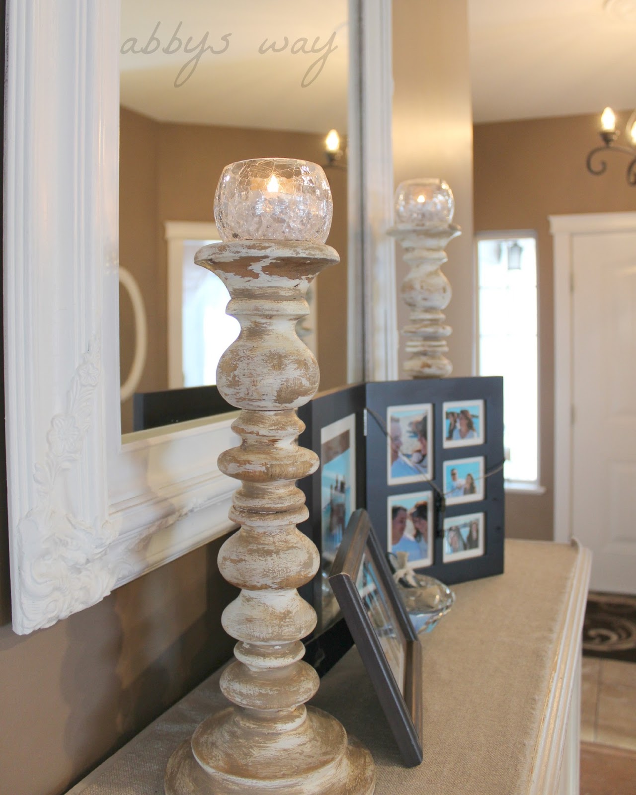 Abby's Way French Country Candle Holders