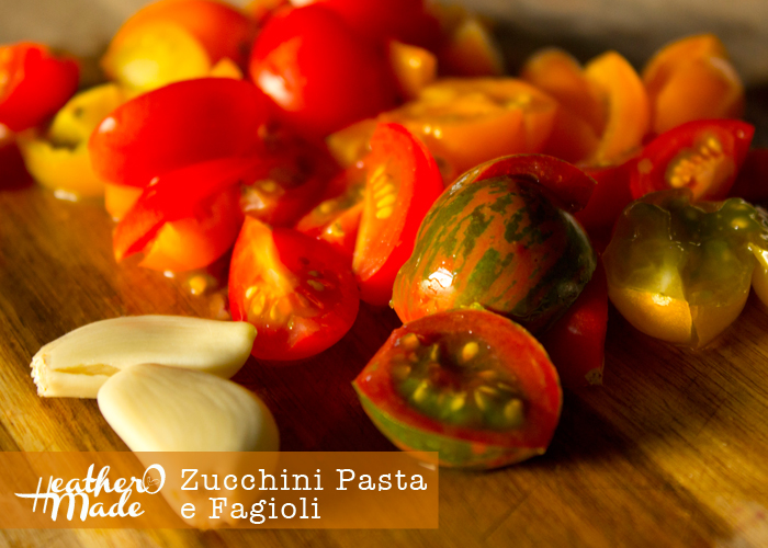 Heather O Made Zucchini Pasta e Fagioli