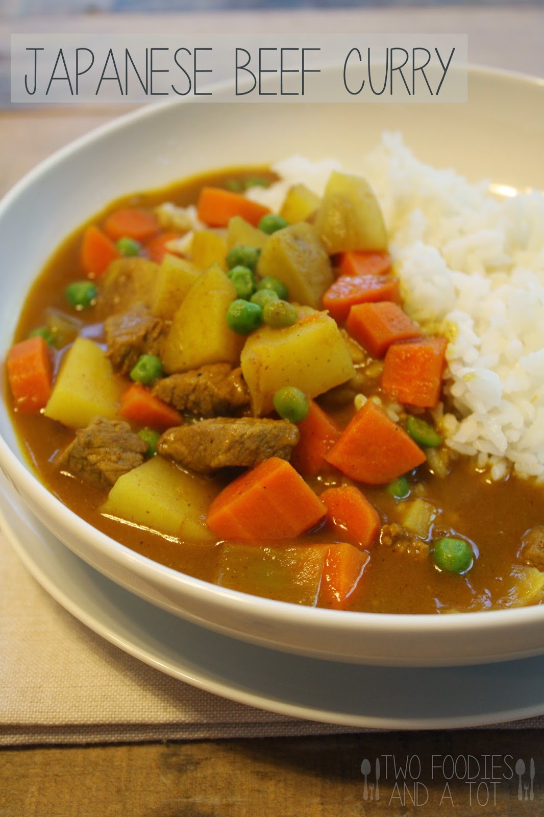 Two foodies and a tot Japanese beef curry