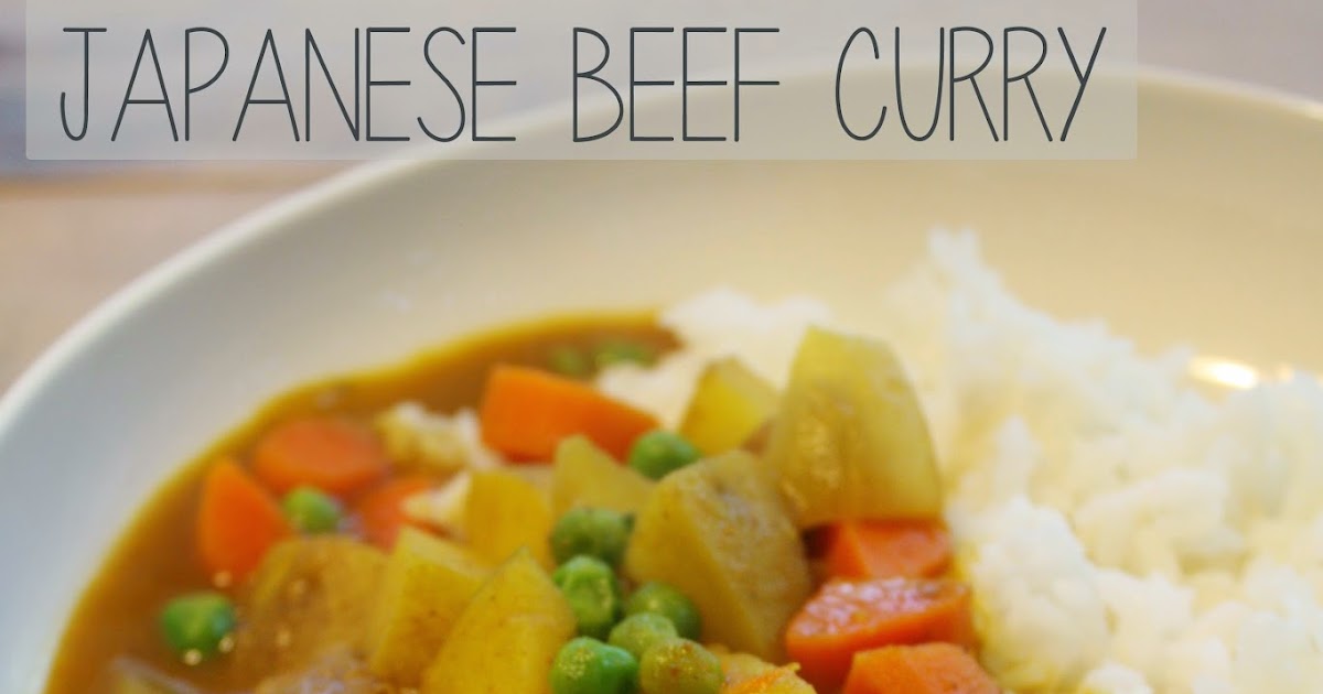 Two foodies and a tot Japanese beef curry