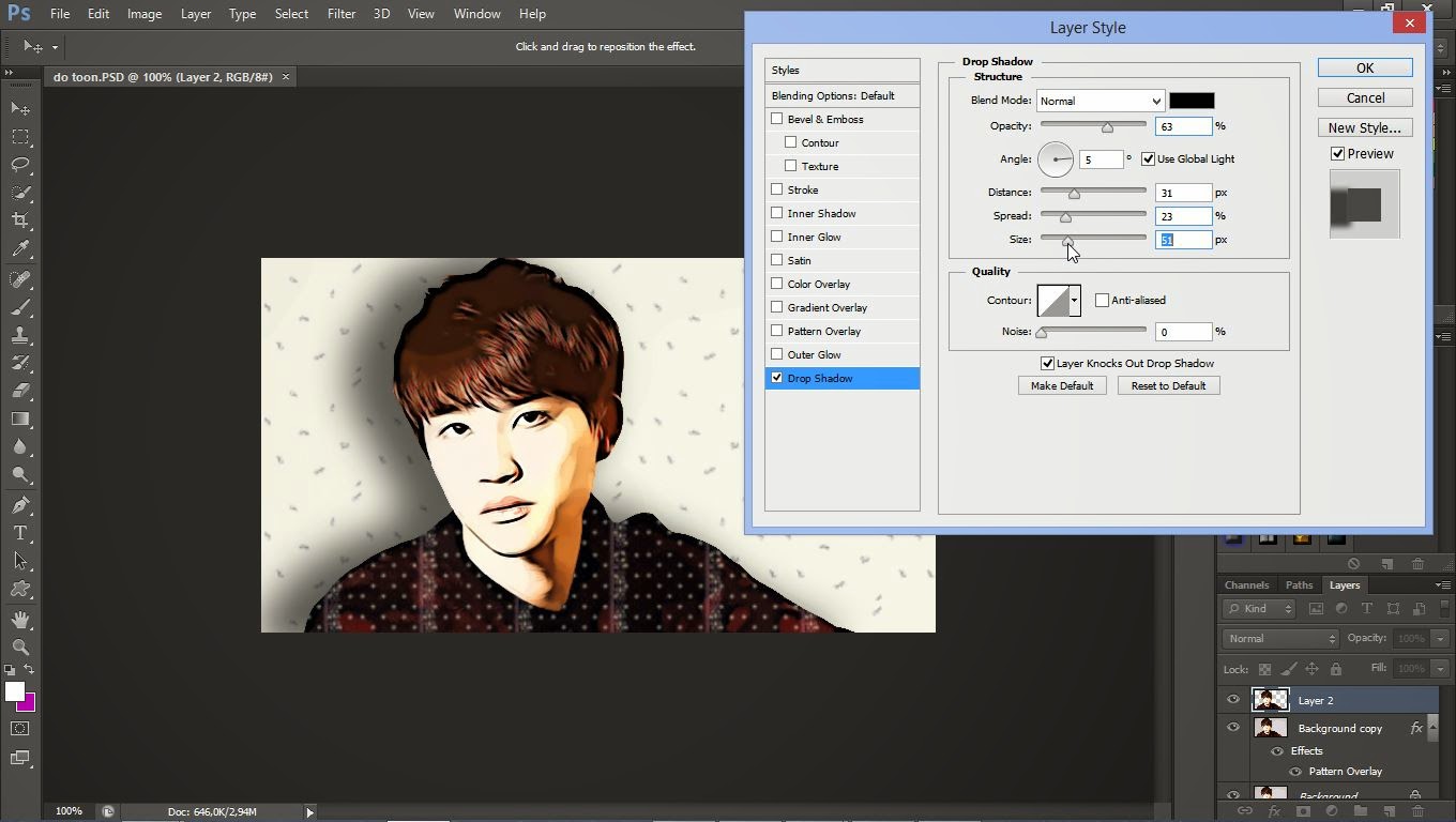 Mengedit Foto Menjadi Kartun Dengan Adobe Photoshop Cs6 Cara Merubah Foto Menjadi Kartun Fungsi Layer Pada Pphotoshop Fungsi Toolbox Pada Photoshop Cs6 Pengertian Definisi Photoshop