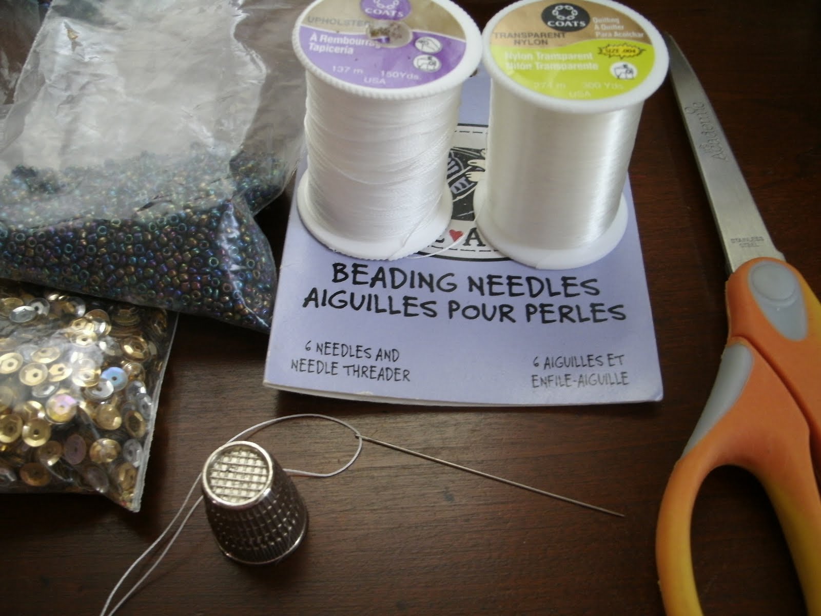 Naima's Bellydance Blog Beading Tutorial Supplies and Tips