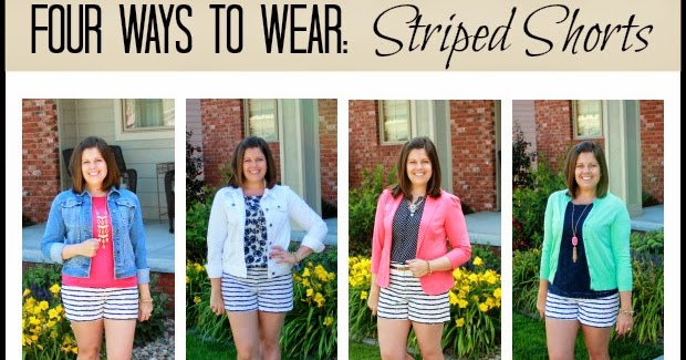 How To: Wear Striped Shorts 2 Ways