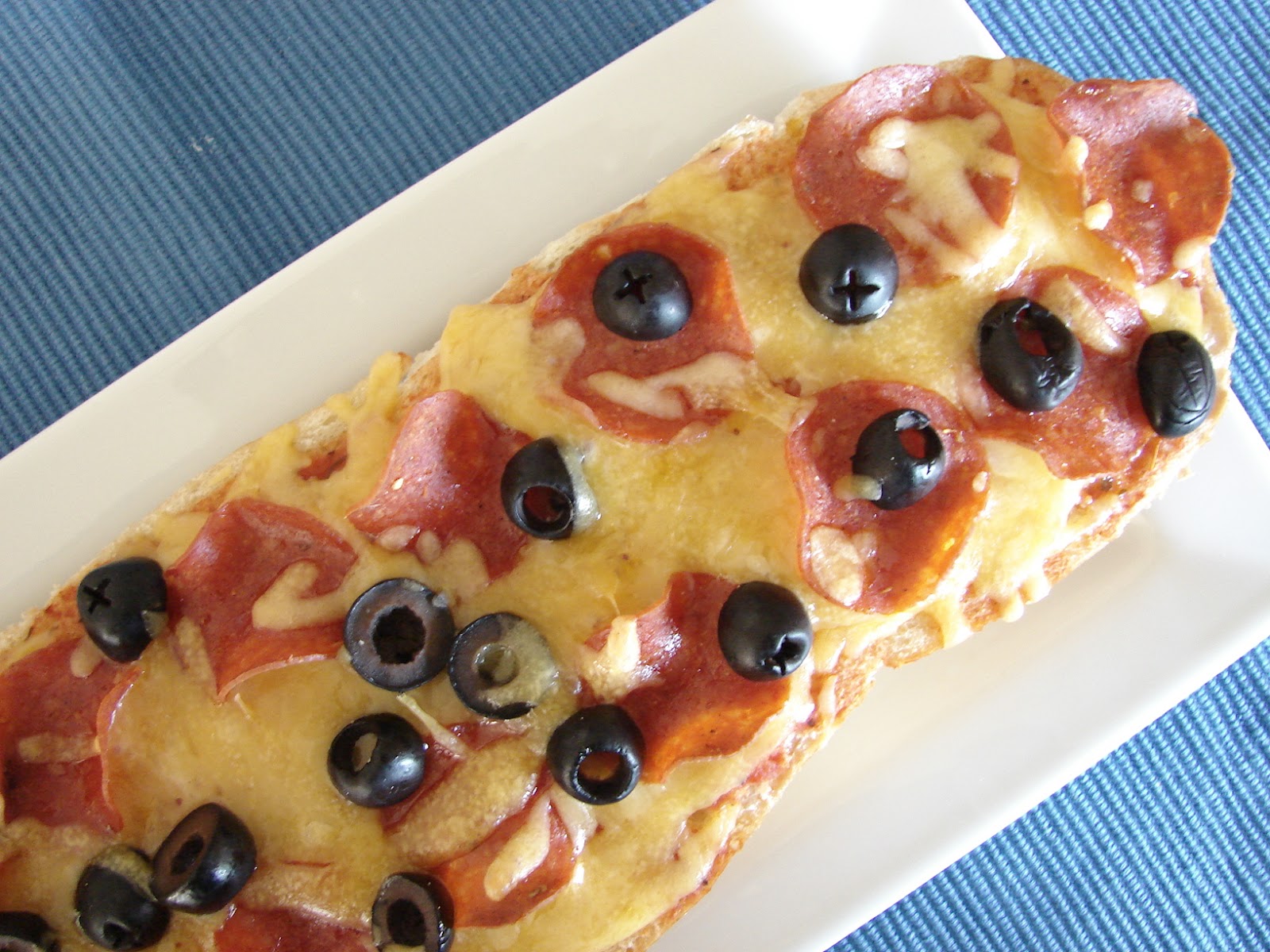 The Royal Cook French Bread Pizzas