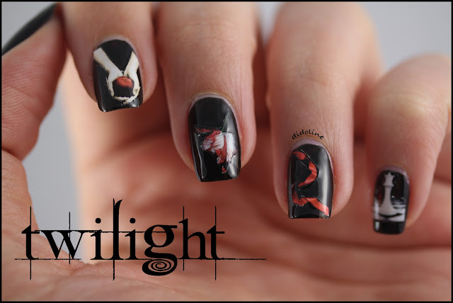 Twilight Saga Themed Nails - wide 5