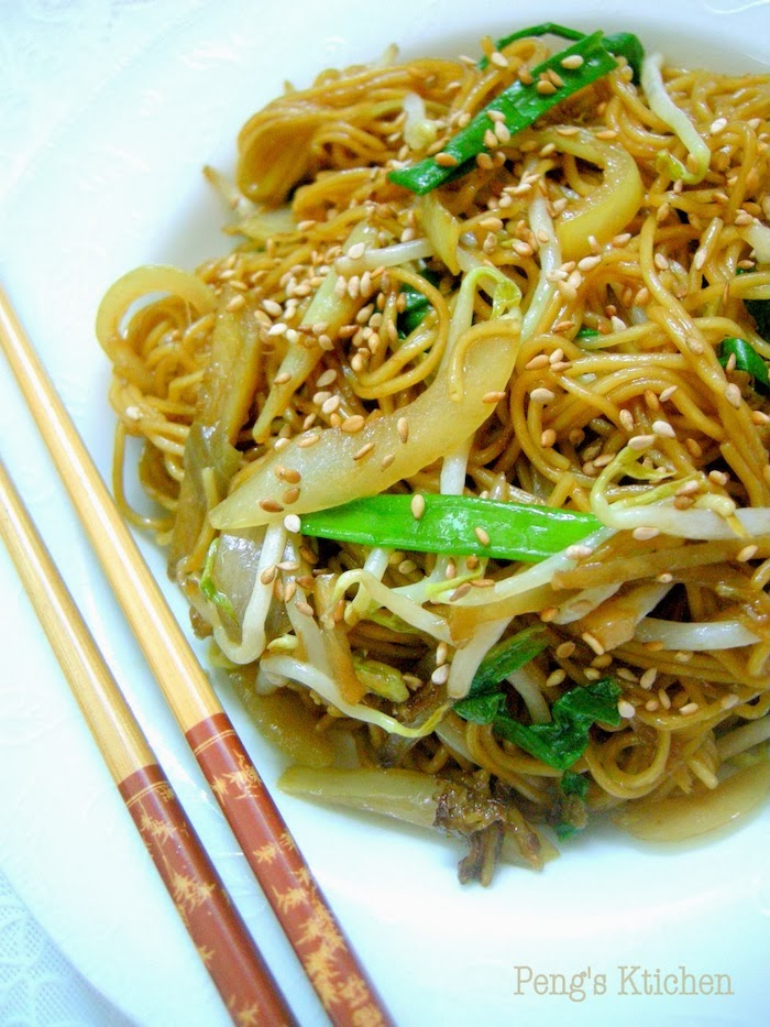 Peng's Kitchen 豉油皇炒麵 Supreme Soy Sauce Fried Noodles
