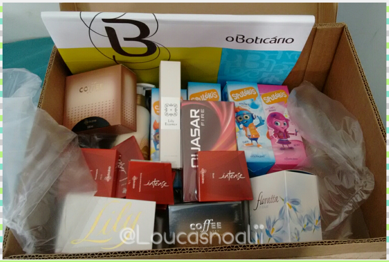 Compras na 'O boticário'. | Loucas no Alii