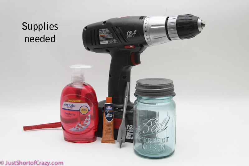 How to Make a Mason Jar Soap Dispenser » Decor Adventures