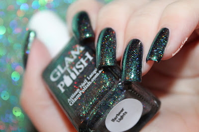 Swatch of the nail polish "Harbour Lights" from Glam Polish  // What's In-die Box