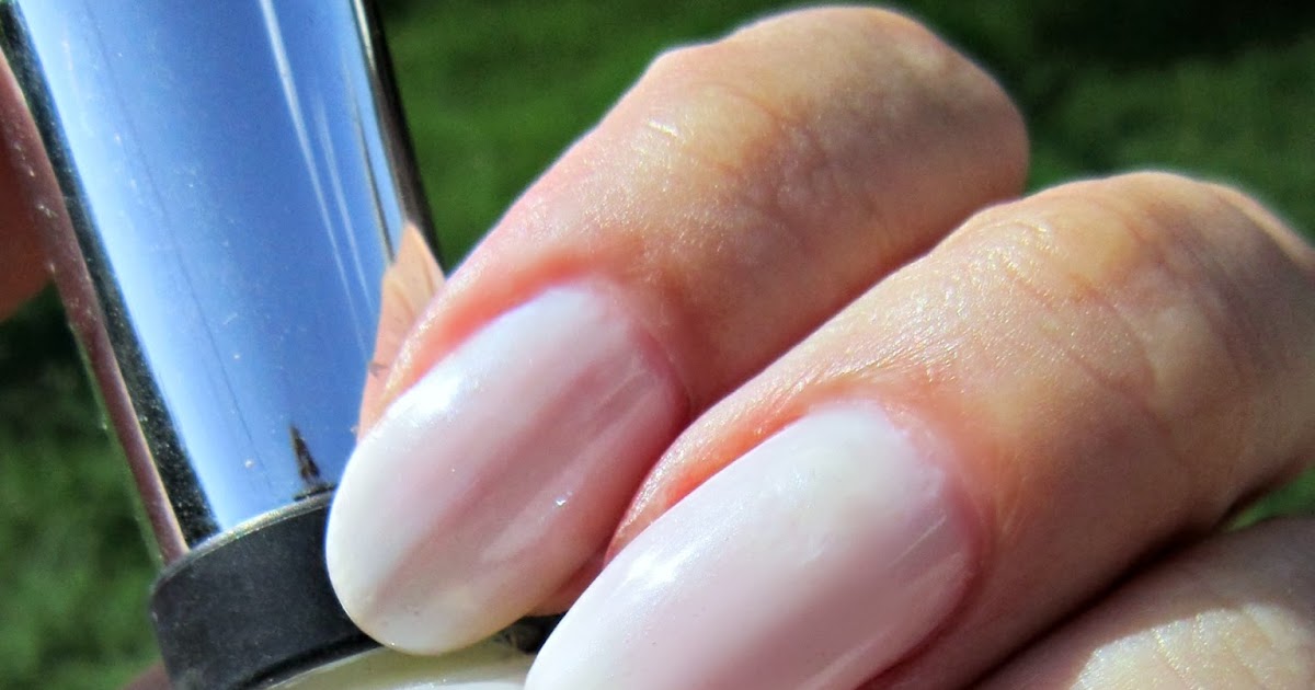 Concrete and Nail Polish Sally Hansen Polar Bare