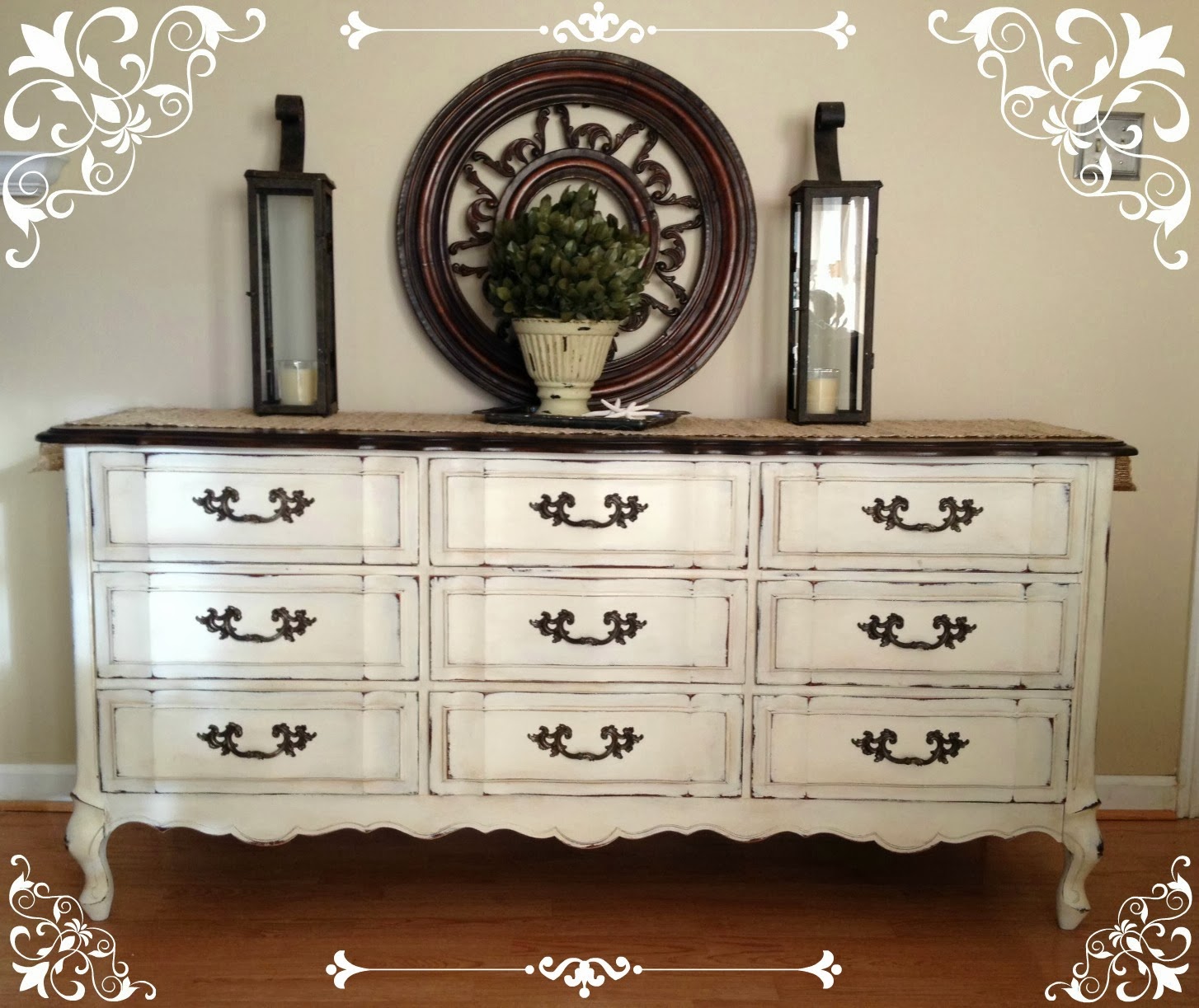Vintage Country Style: Get Inspired! Before & After Chalk Paint!