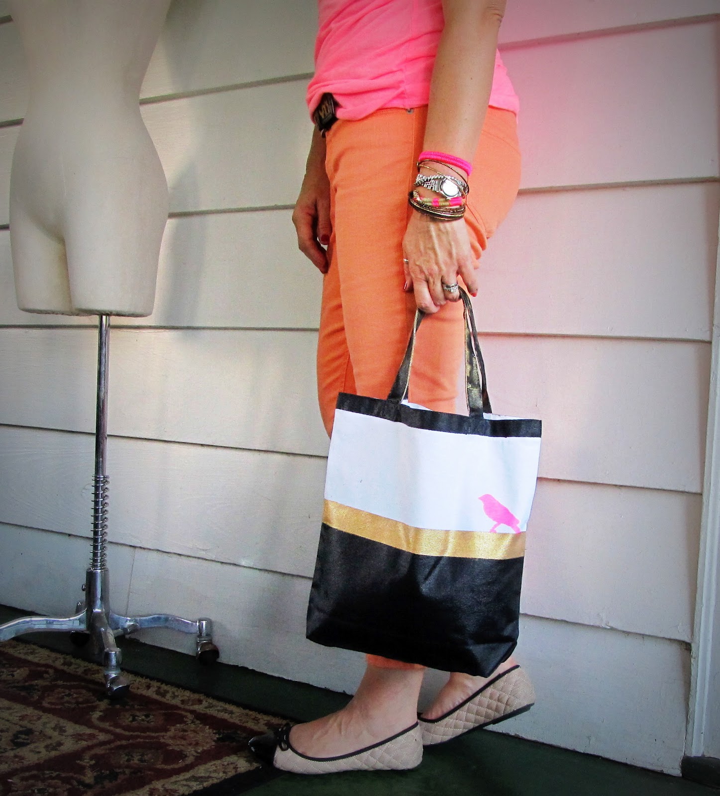 WobiSobi Canvas Tote Bag, DIY