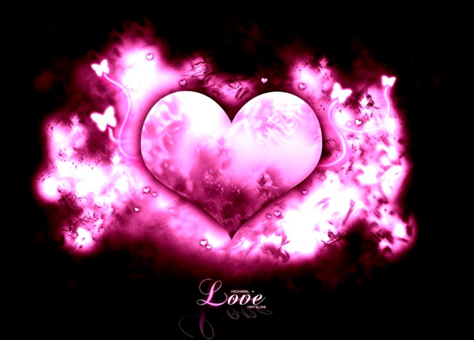 Pink Love Heart Pink Love Heart