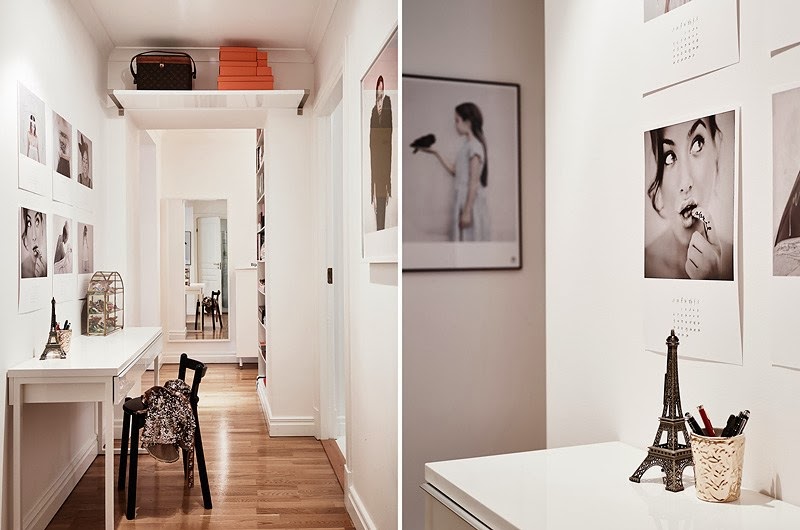 corridor - Swedish apartment by texture diversity