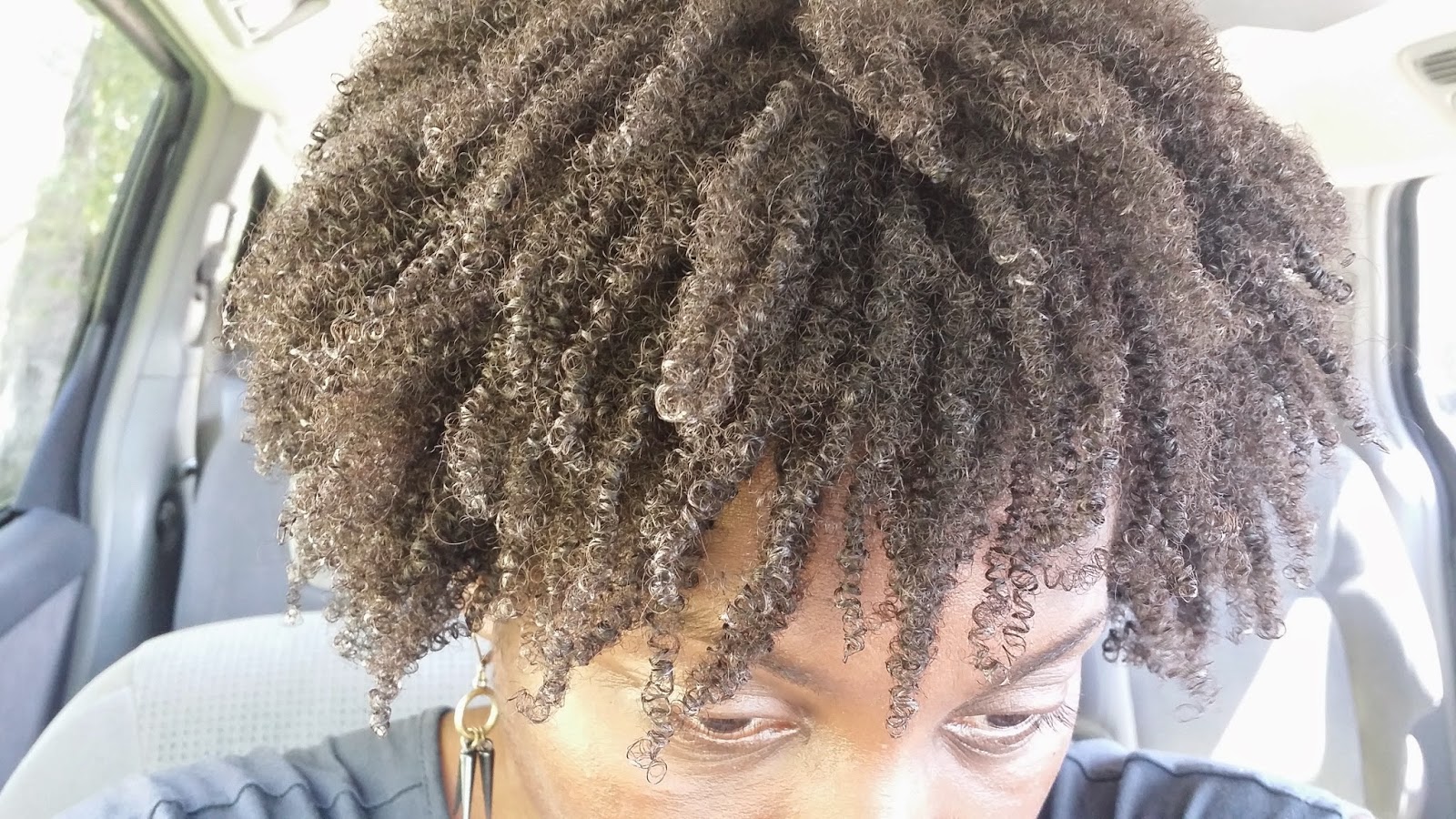 Wash and Go 4B 4C Natural Hair with Flaxseed Gel