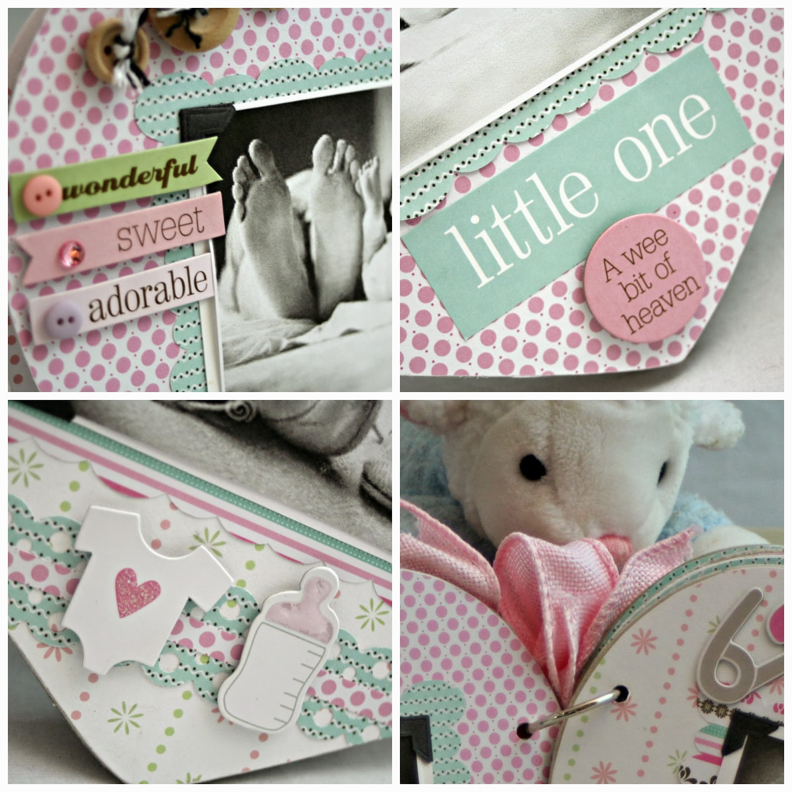 MarvinsDaughters Baby Girl Scrapbook
