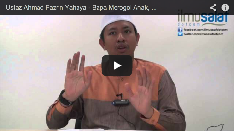 Ustaz Ahmad Fazrin Yahaya – Bapa Merogol Anak, Adakah Anak Perlu Diam dan Patuh?