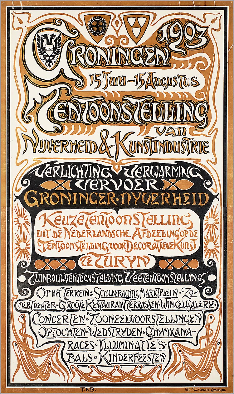 ART & ARTISTS Vintage Dutch Posters