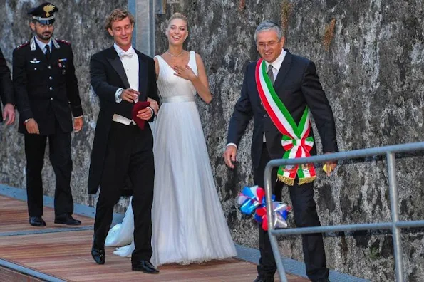 Pierre Casiraghi and Beatrice Borromeo wedding day 