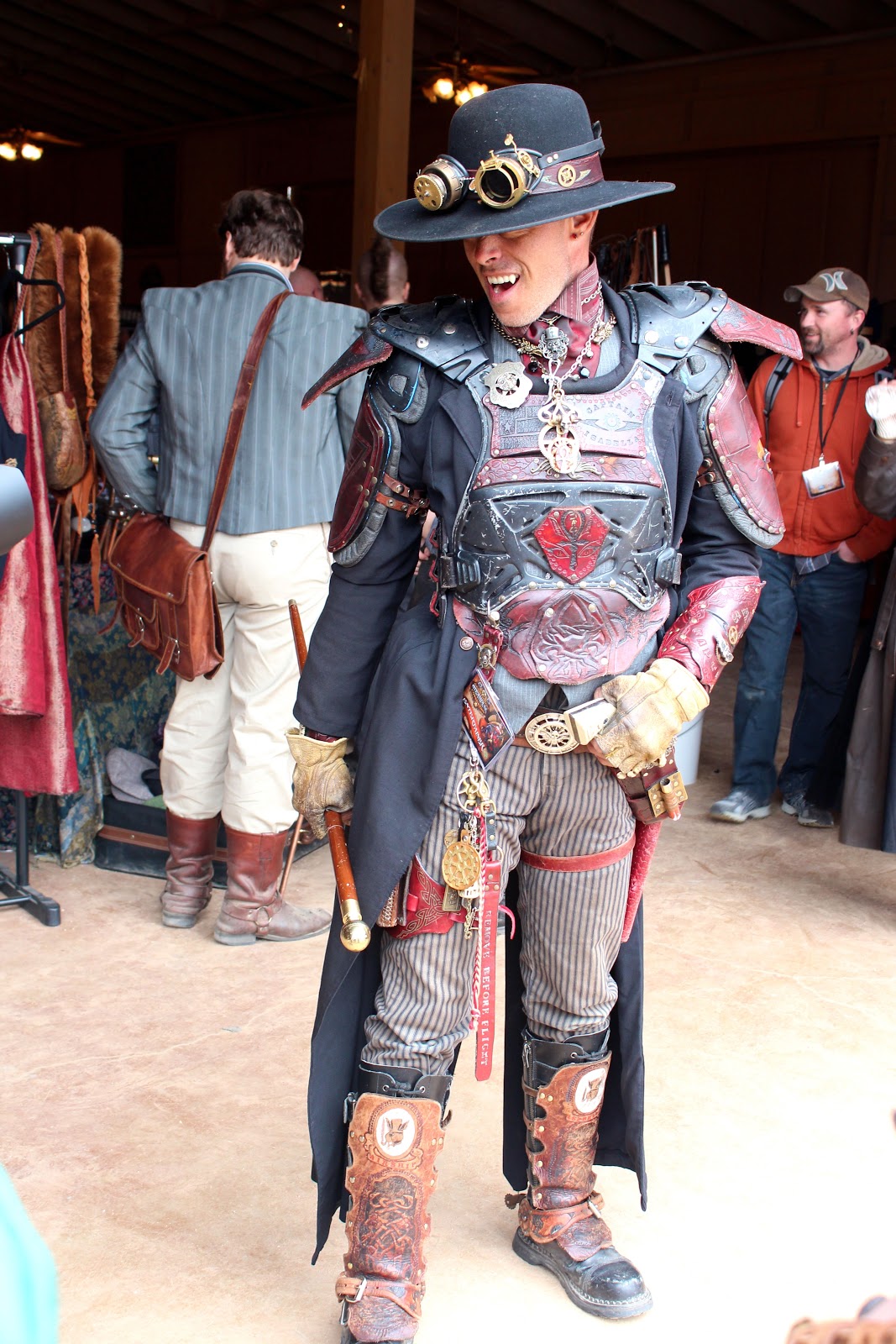 Angry Koala Gear: Wild, Wild West Steampunk Convention Costumes